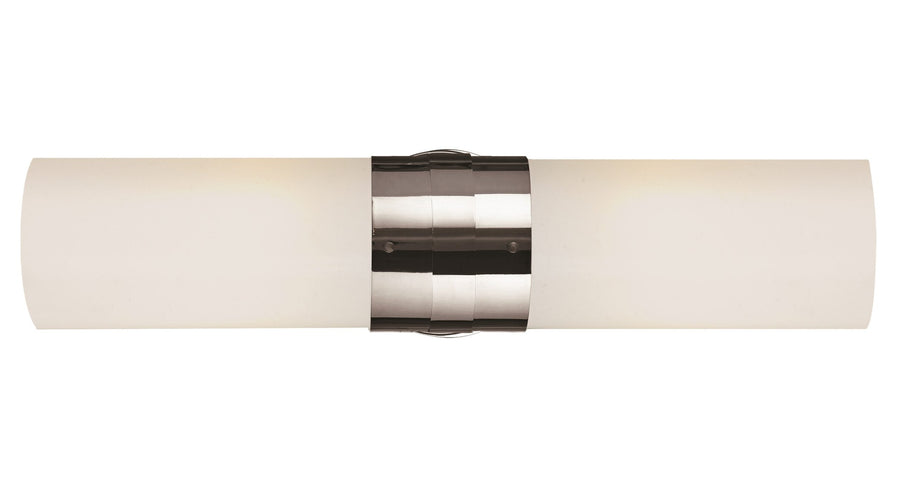 Trans Globe Fusion Reversible Tubular 20.5-inch Vanity Bar Light - Polished Chrome