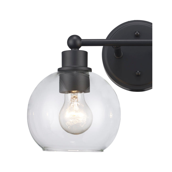Trans Globe Grand 2 - Light Dimmable Vanity  Bailey - Black