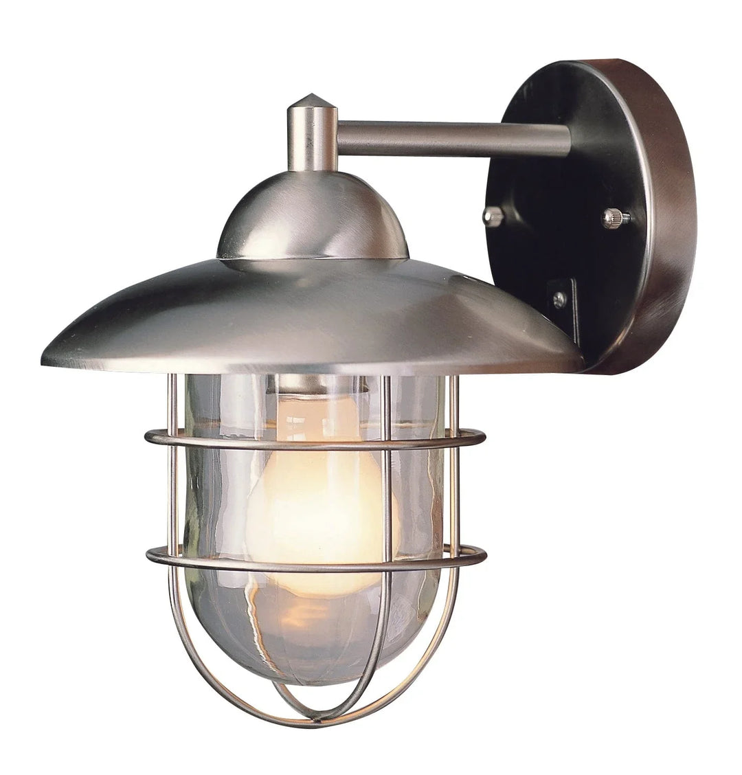 Trans Globe Gull 12" Wall Lantern - Steel
