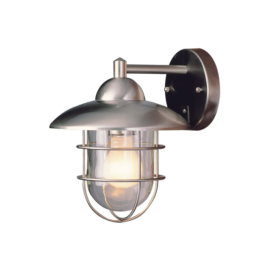 Trans Globe Gull 8" Wall Lantern - Steel