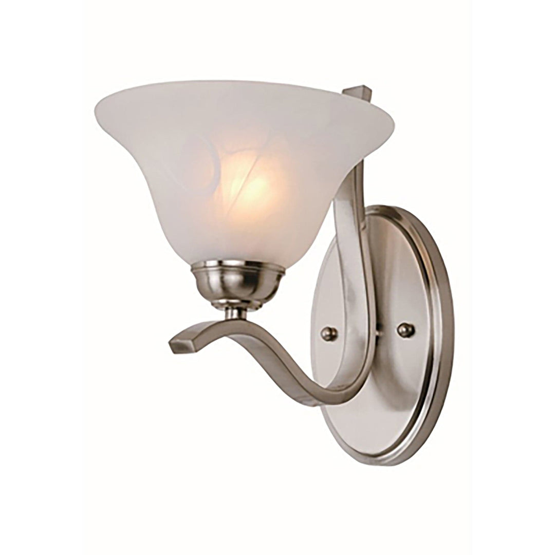 Trans Globe Hollyslope 7.5" Wall Sconce - Brushed Nickel