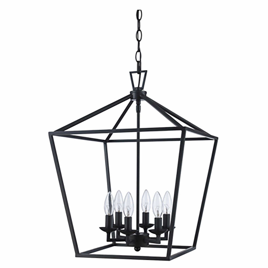 Trans Globe Lacey 16" Pendant Style Cage Bird -  Rubbed Oil Bronze