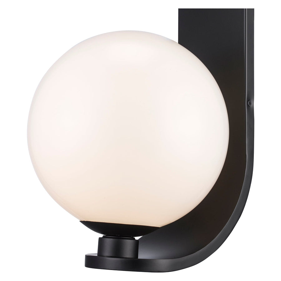 Trans Globe Lane 1-Light Wall Sconce - Black