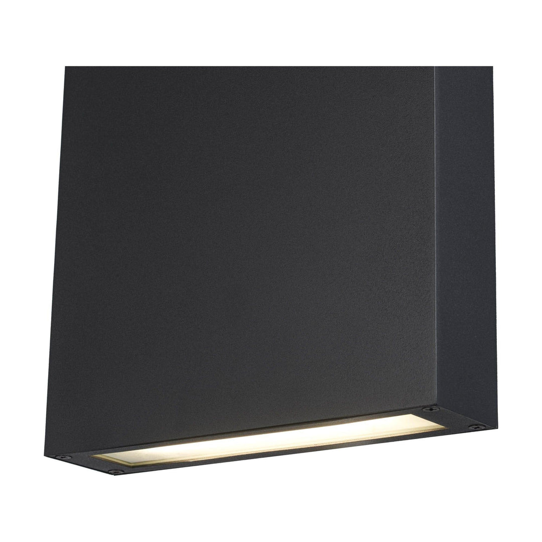 Trans Globe LED Celestia Outdoor Wall Lantern - Black