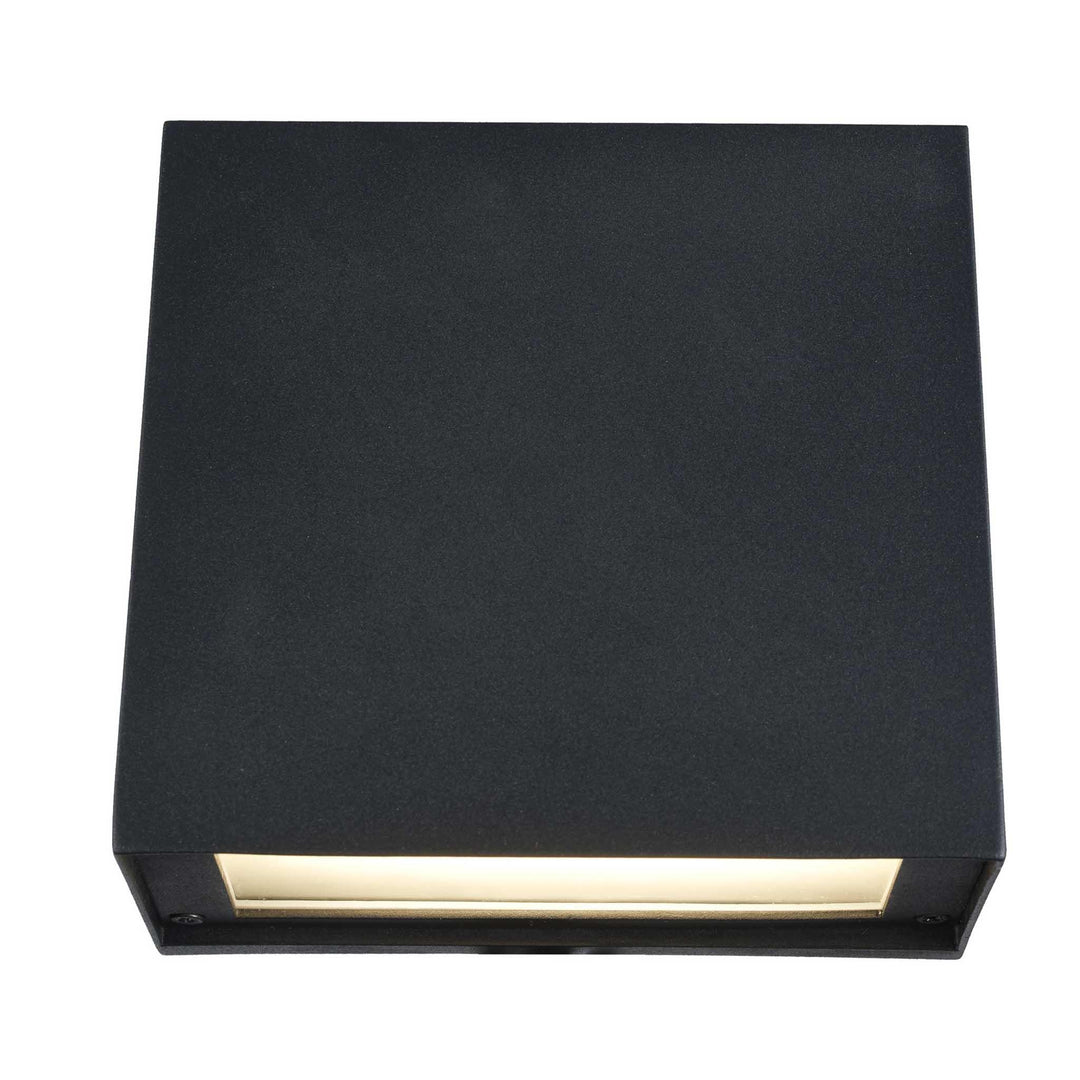 Trans Globe LED Celestia Outdoor Wall Light - Black