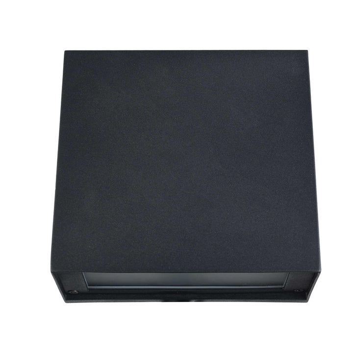 Trans Globe LED Celestia Outdoor Wall Light - Black
