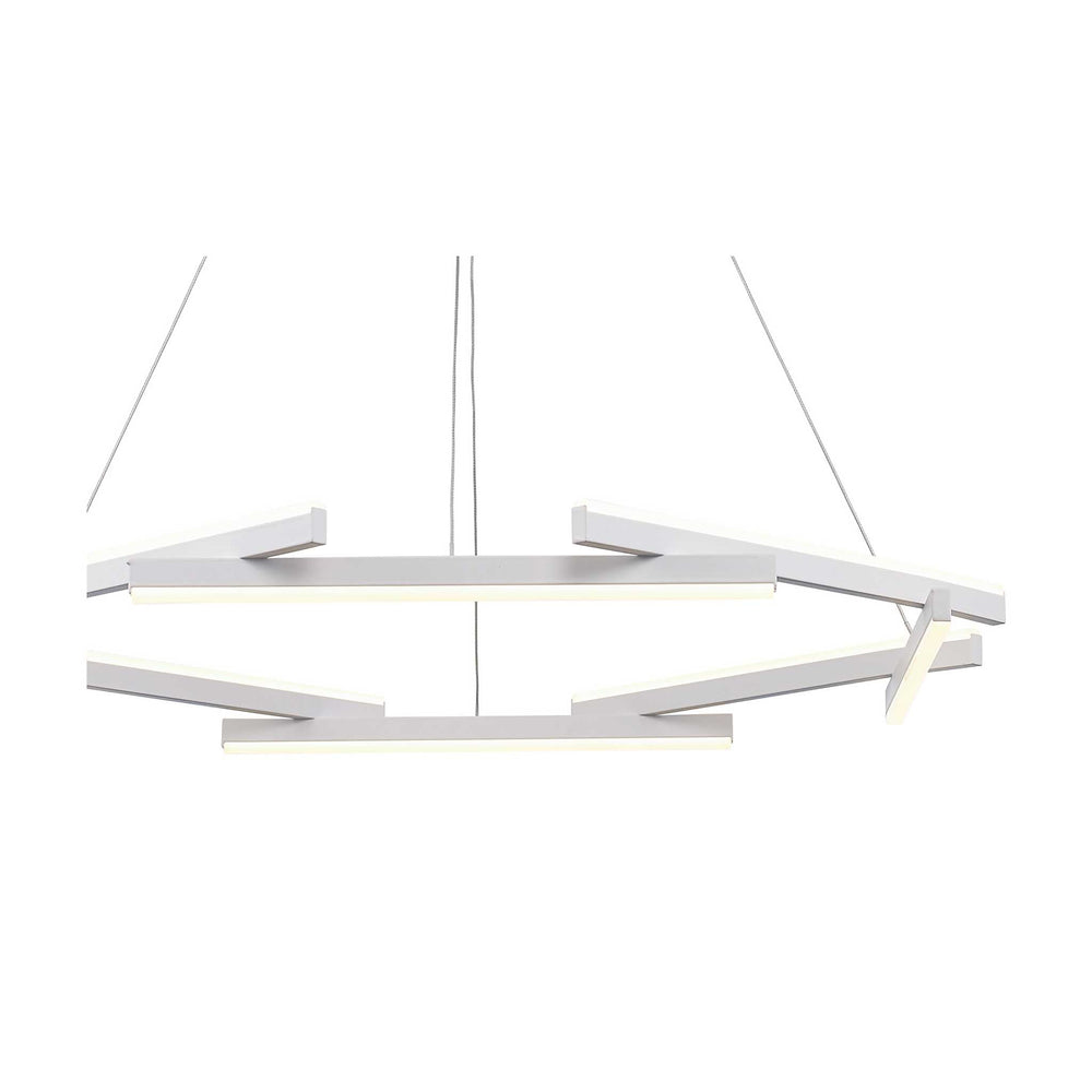 Trans Globe LED Celstia Chandelier - White