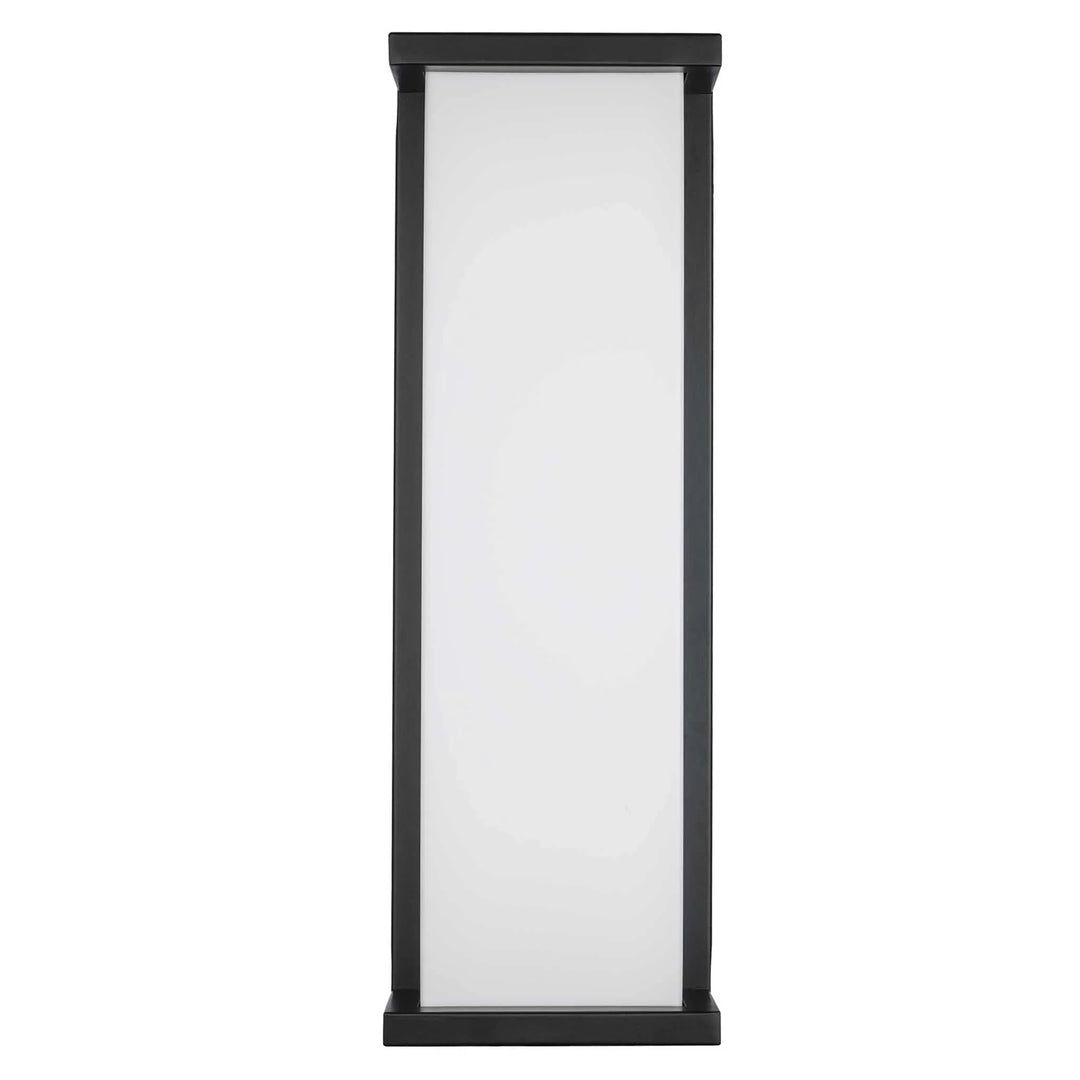 Trans Globe LED Fairbank Outdoor Wall Light - Black
