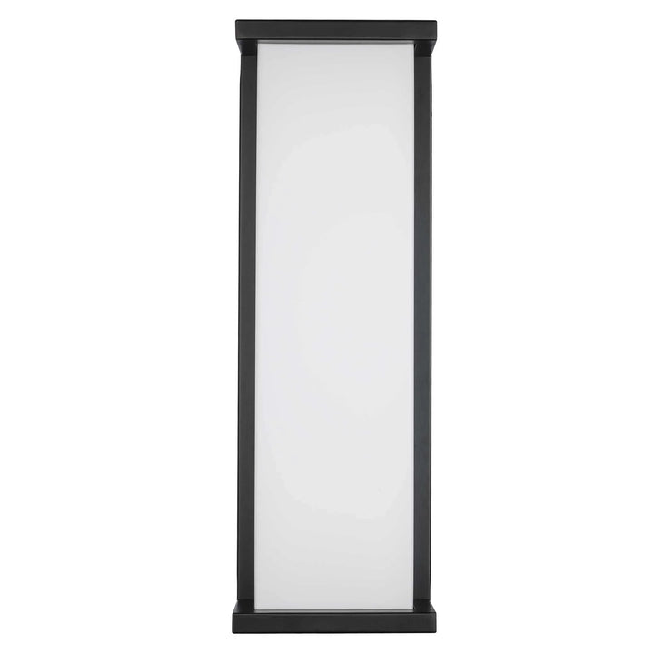 Trans Globe LED Fairbank Outdoor Wall Light - Black