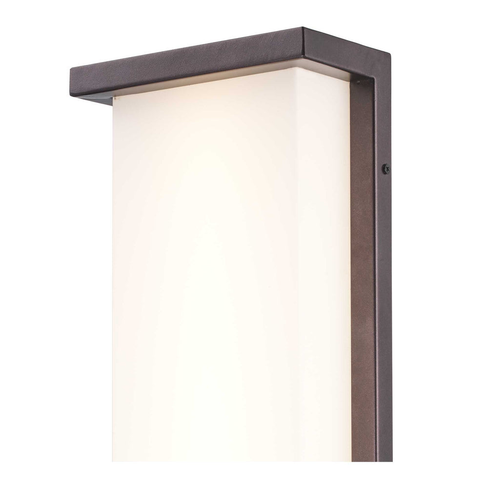 Trans Globe LED Fairbank Outdoor Wall Light - Bronze