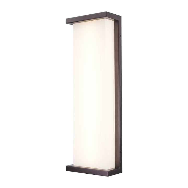 Trans Globe LED Fairbank Outdoor Wall Light - Bronze