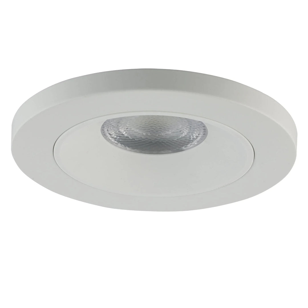 Trans Globe LED Wren Flush Mount Disc - White