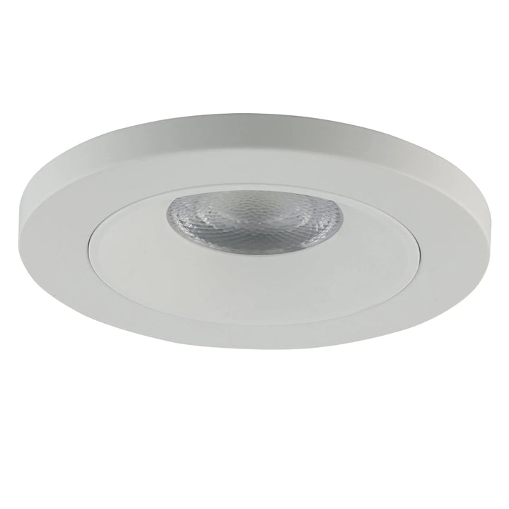 Trans Globe LED Wren Flush Mount Disc - White