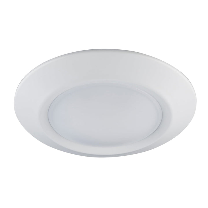 Trans Globe LED Wren Flush Mount Disc - White