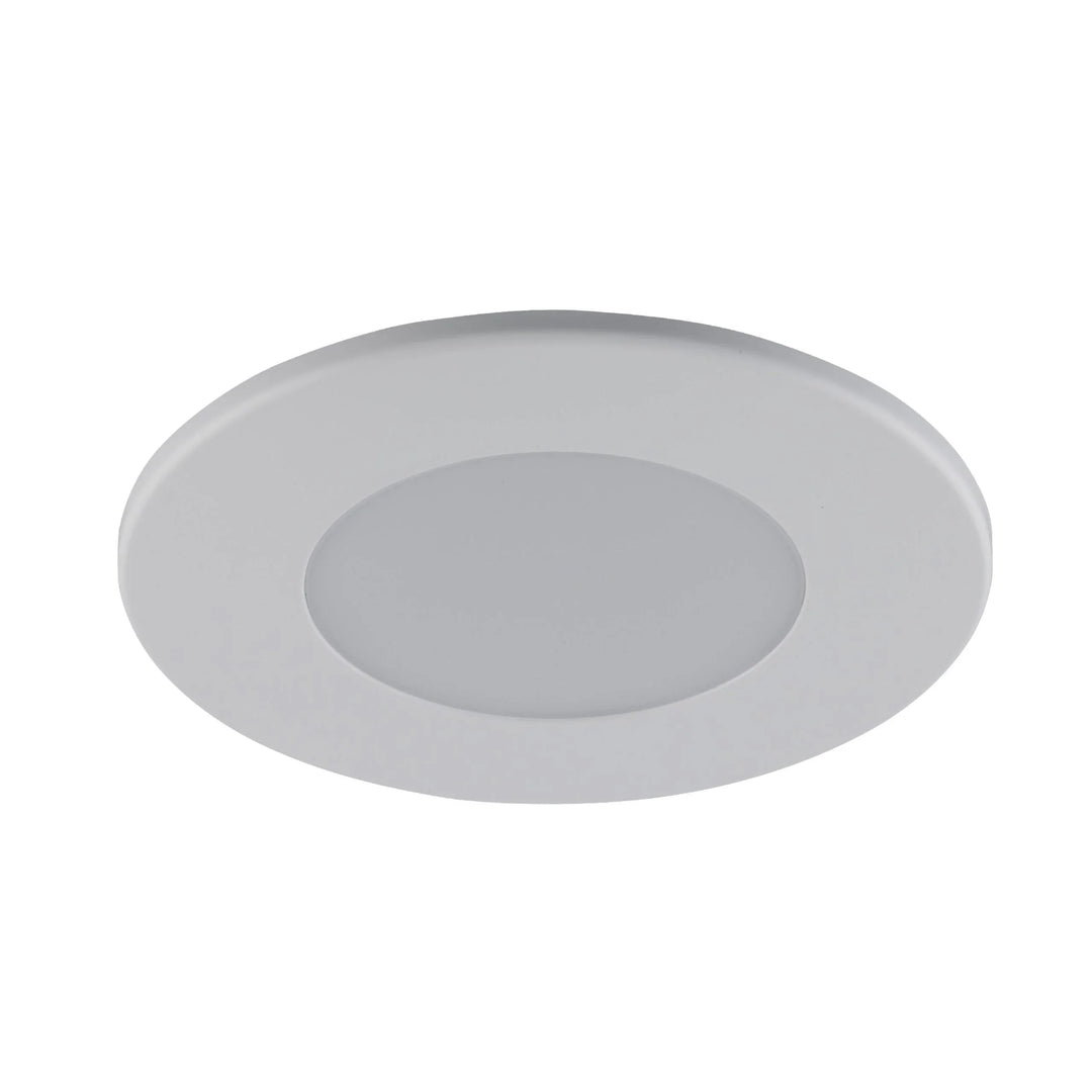 Trans Globe LED Wren Flush Mount Disc - White