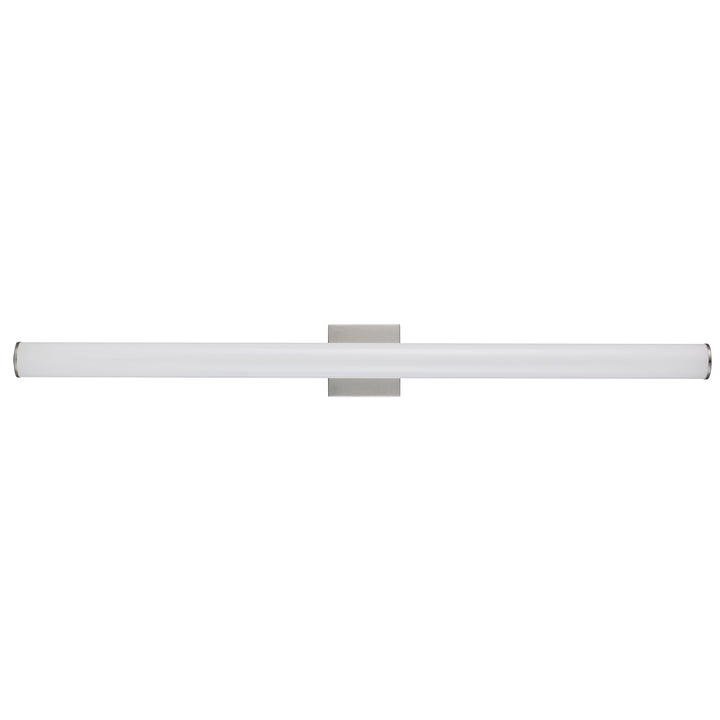 Trans Globe Lumina LED Dimmable Vanity Light Linear Frosted - Brushed Nickel