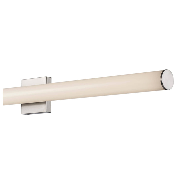 Trans Globe Lumina LED Dimmable Vanity Light Linear Frosted - Brushed Nickel