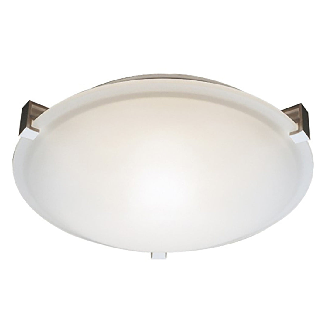Trans Globe Neptune 12" Flush Mount Indoor Ceiling Light - White