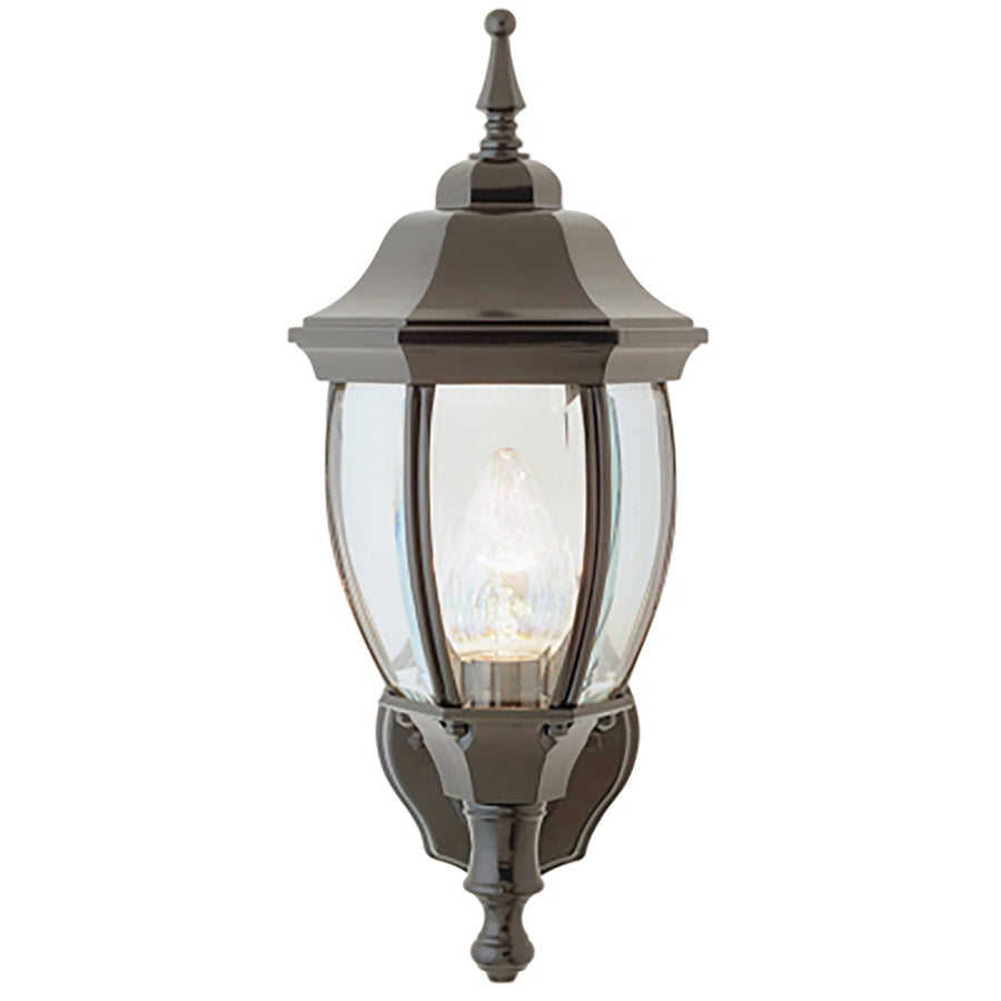 Trans Globe Ojai 15.75" Wall Lantern - Black