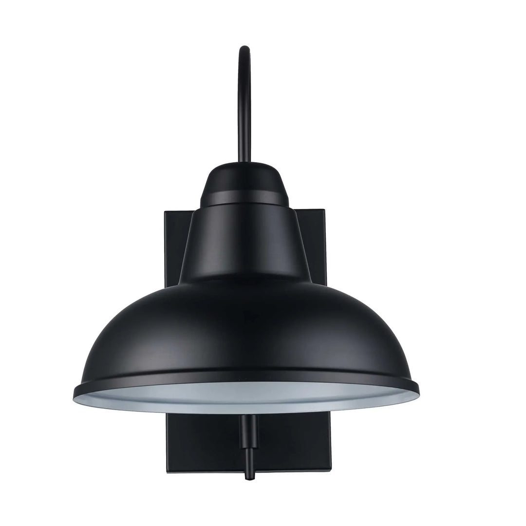 Trans Globe Outdoor 1-Light Gaviota Wall Lamp - Black
