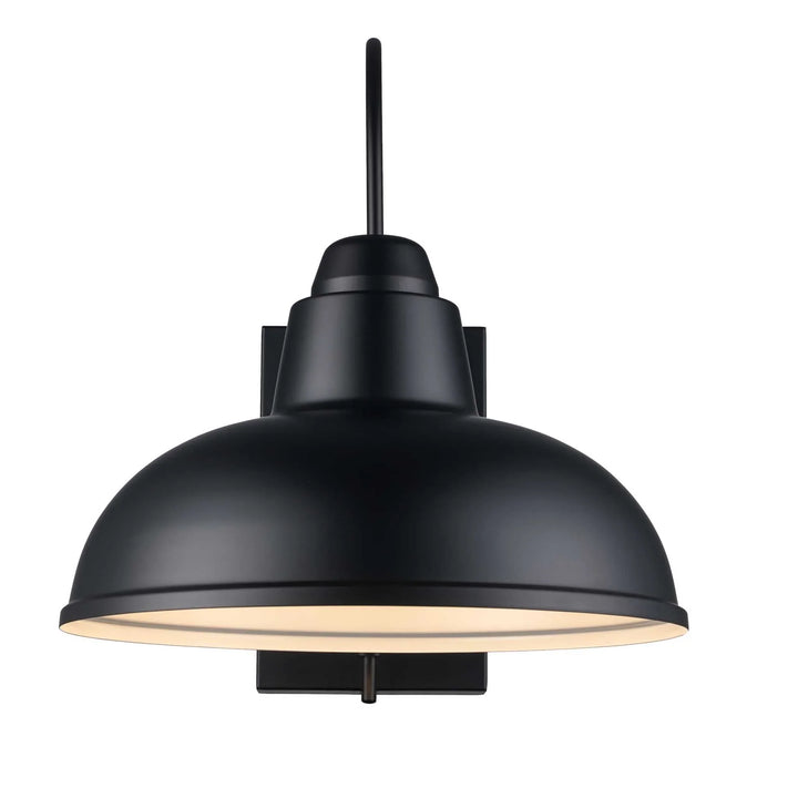 Trans Globe Outdoor 2-Light Gaviota Wall Lamp- Black