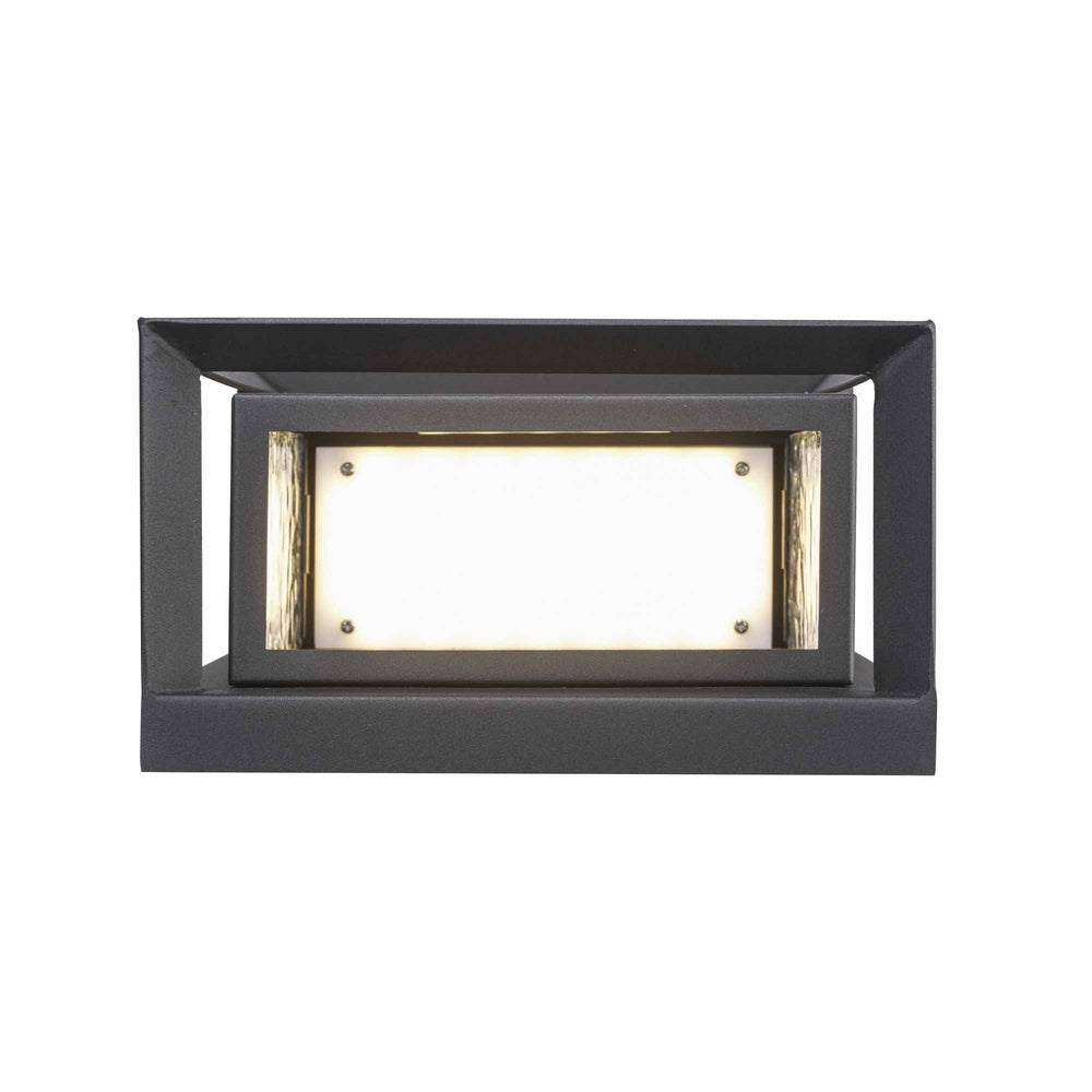 Trans Globe Outdoor LED Wall Sconce -  Black