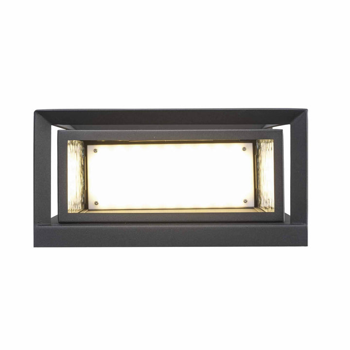 Trans Globe Outdoor LED Wall Sconce -  Black