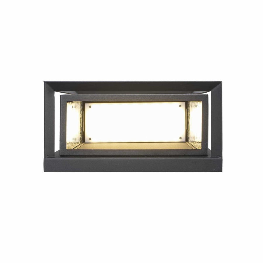 Trans Globe Outdoor LED Wall Sconce -  Black