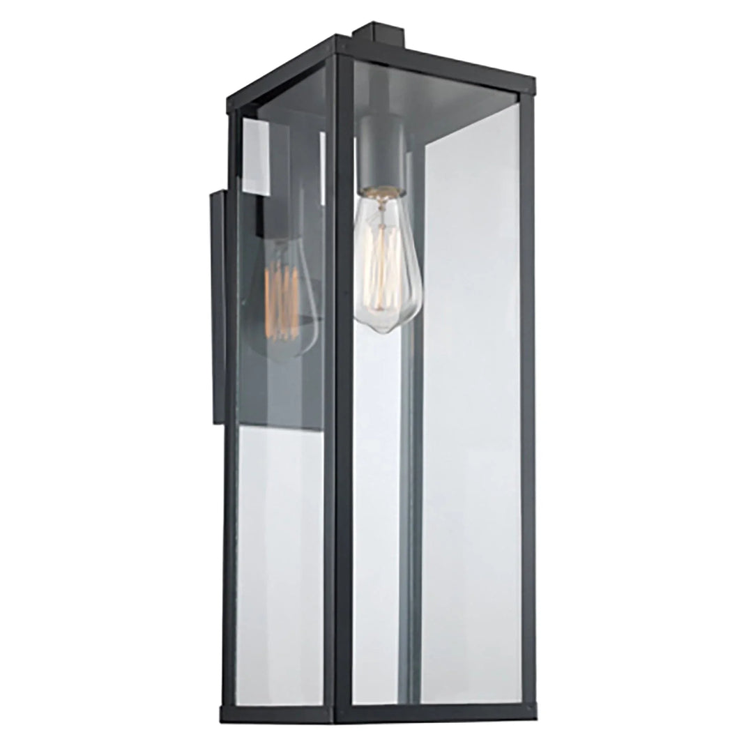 Trans Globe Oxford 22.5" Wall Lantern - Black