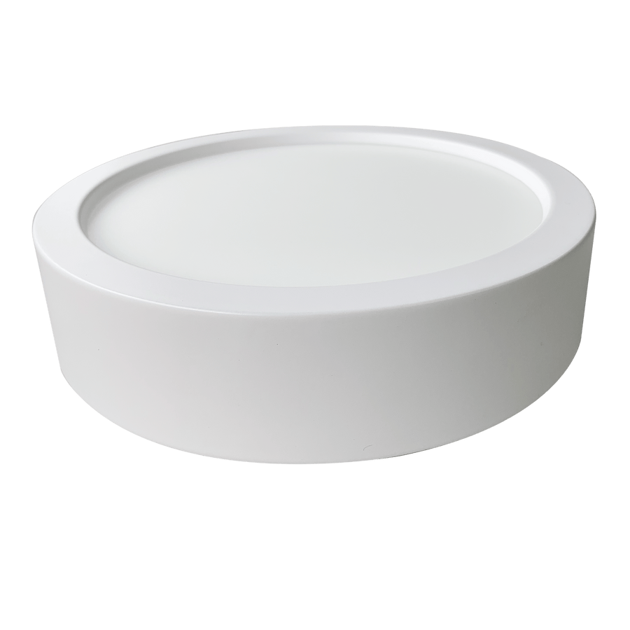 Trans Globe Palomino Collection 7-In. Modern Flush Mount Dimmable LED Ceiling Light, Color Temp Changing CCT - White