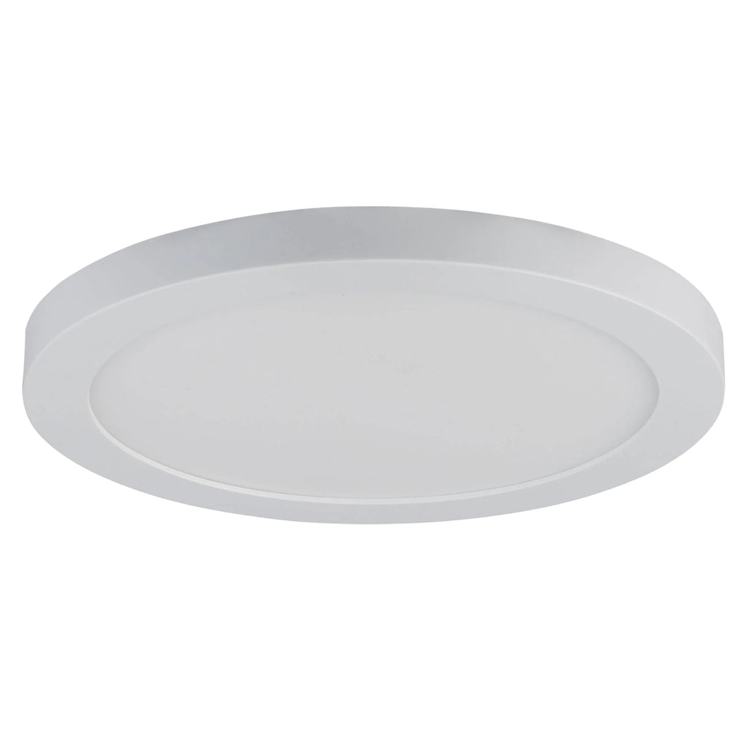 Trans Globe Palomino Collection 7-In. Modern Flush Mount Dimmable LED Ceiling Light, Color Temp Changing CCT - White