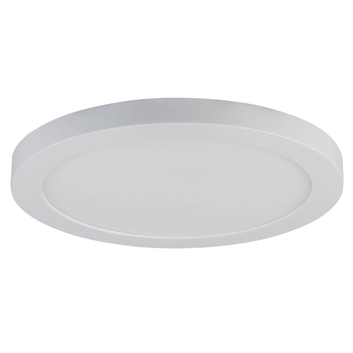 Trans Globe Palomino Collection 7-In. Modern Flush Mount Dimmable LED Ceiling Light, Color Temp Changing CCT - White