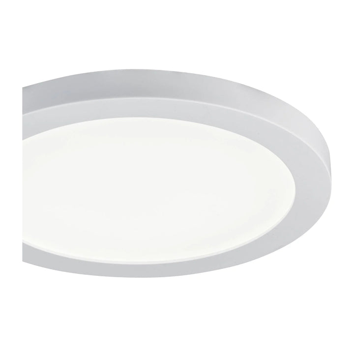 Trans Globe Palomino Collection 7-In. Modern Flush Mount Dimmable LED Ceiling Light, Color Temp Changing CCT - White