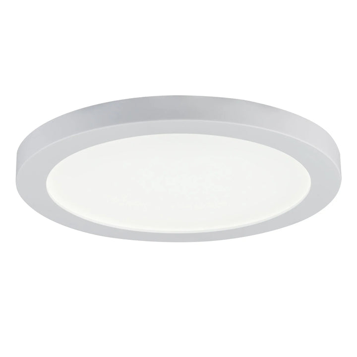 Trans Globe Palomino Collection 7-In. Modern Flush Mount Dimmable LED Ceiling Light, Color Temp Changing CCT - White