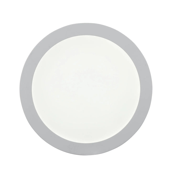 Trans Globe Palomino Collection 7-In. Modern Flush Mount Dimmable LED Ceiling Light, Color Temp Changing CCT - White