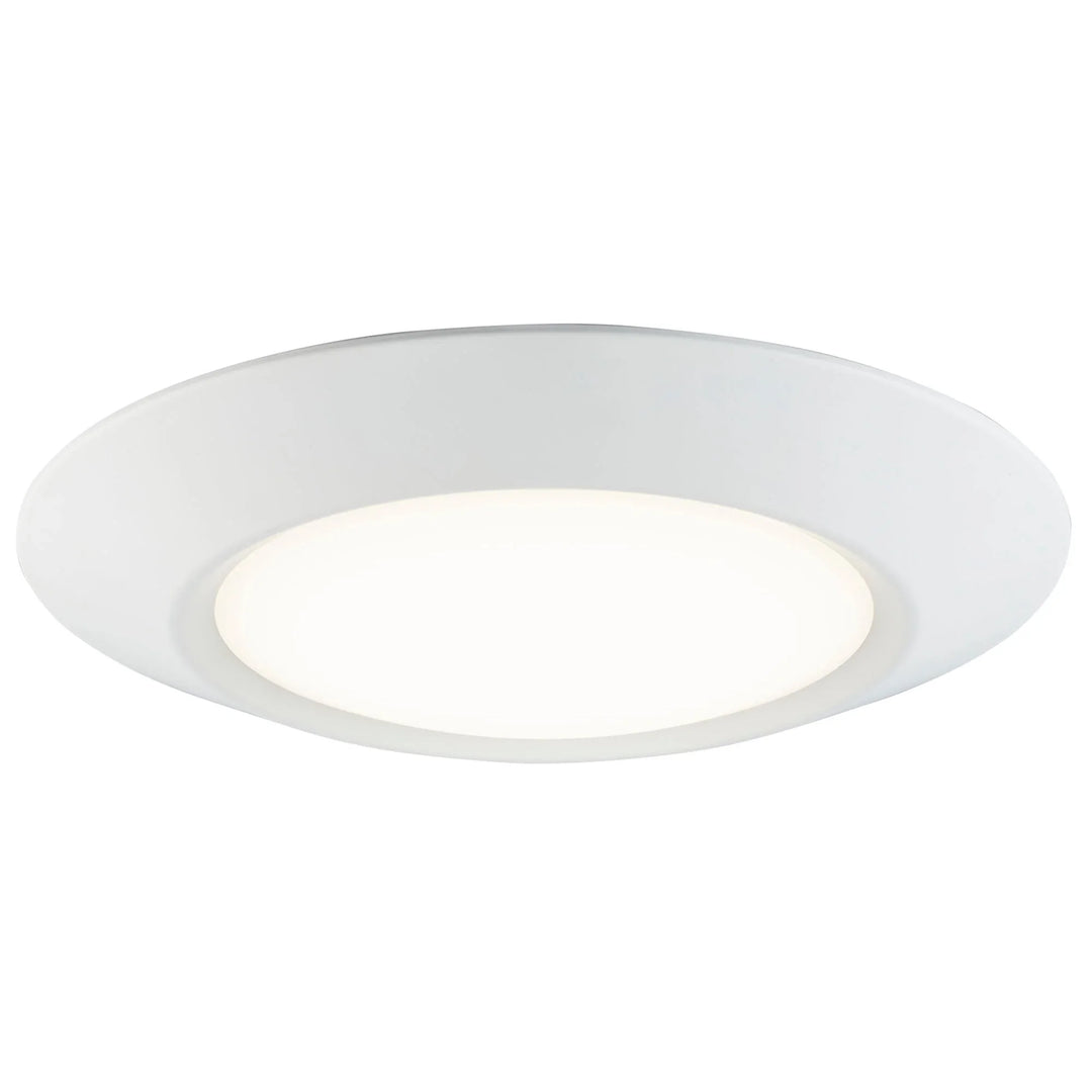 Trans Globe Palomino Modern Dimmable Slim Disc - White