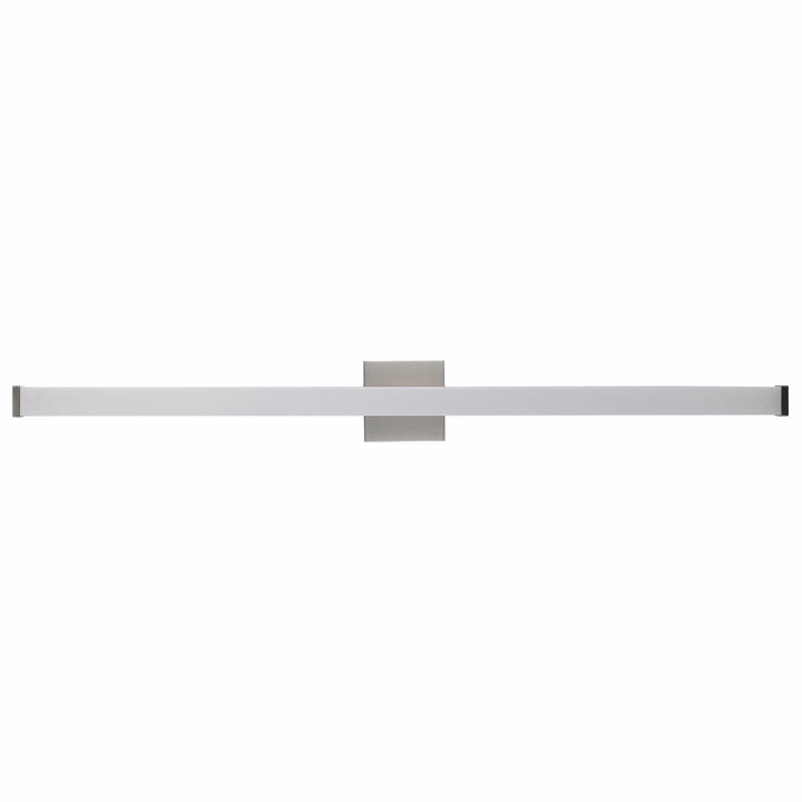 Trans Globe Saavy LED Dimmable Vanity Light Frosted - Brushed Nickel