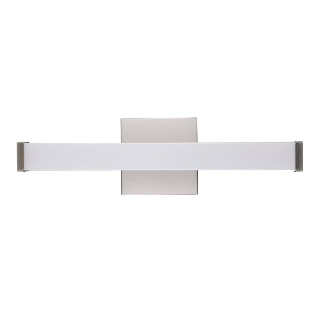 Trans Globe Saavy LED Dimmable Vanity Light Liner Vanity - Brushed Nickel