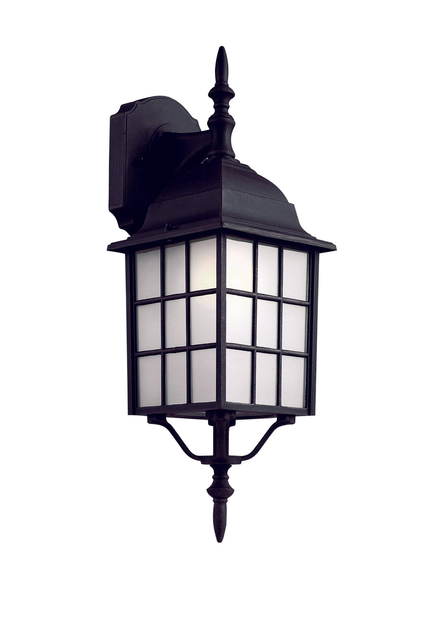 Trans Globe San Gabriel 19.5" Wall Lantern -Black