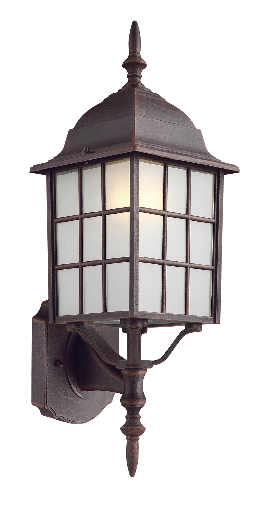Trans Globe San Gabriel 19.5" Wall Lantern - Rust