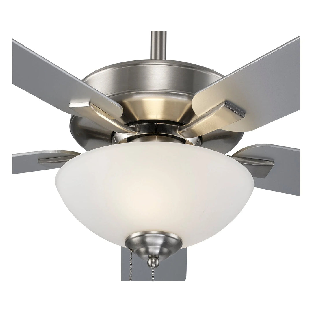 Trans Globe Sargeant Energy Star 5 - Blade Ceiling Fan- Brushed Nickel