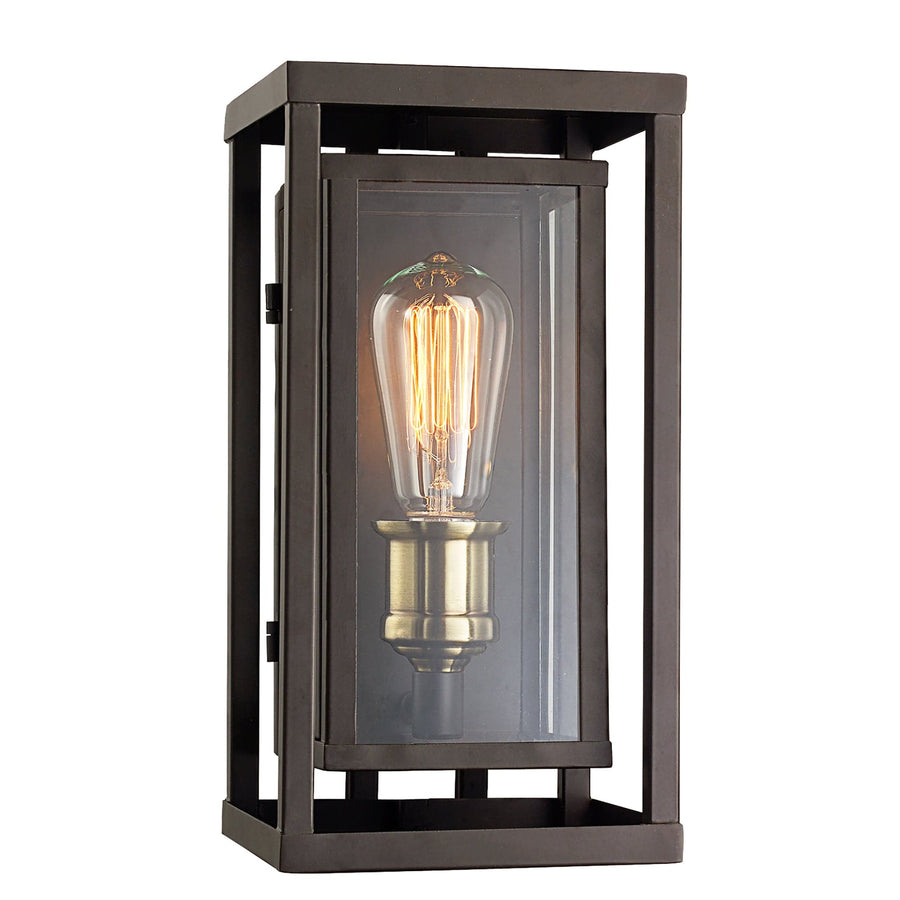 Trans Globe Showcase 6" Wall Lantern - Rubbed Oil Bronze