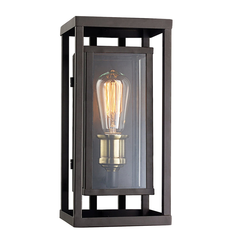 Trans Globe Showcase 6" Wall Lantern - Rubbed Oil Bronze