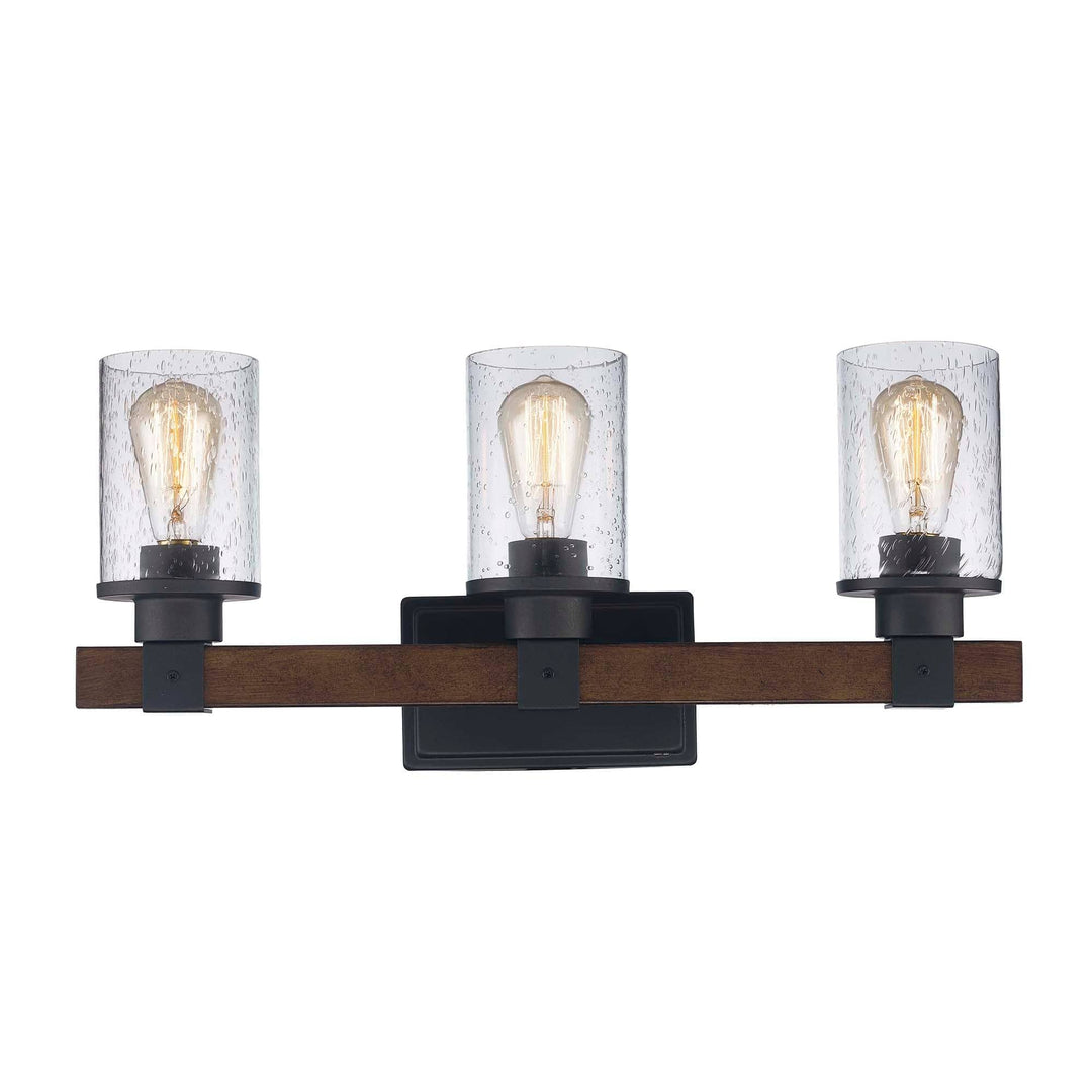 Trans Globe Siesta 22.75" Rustic Vanity Bar Seeded Rustic - Rubbed Oil Bronze