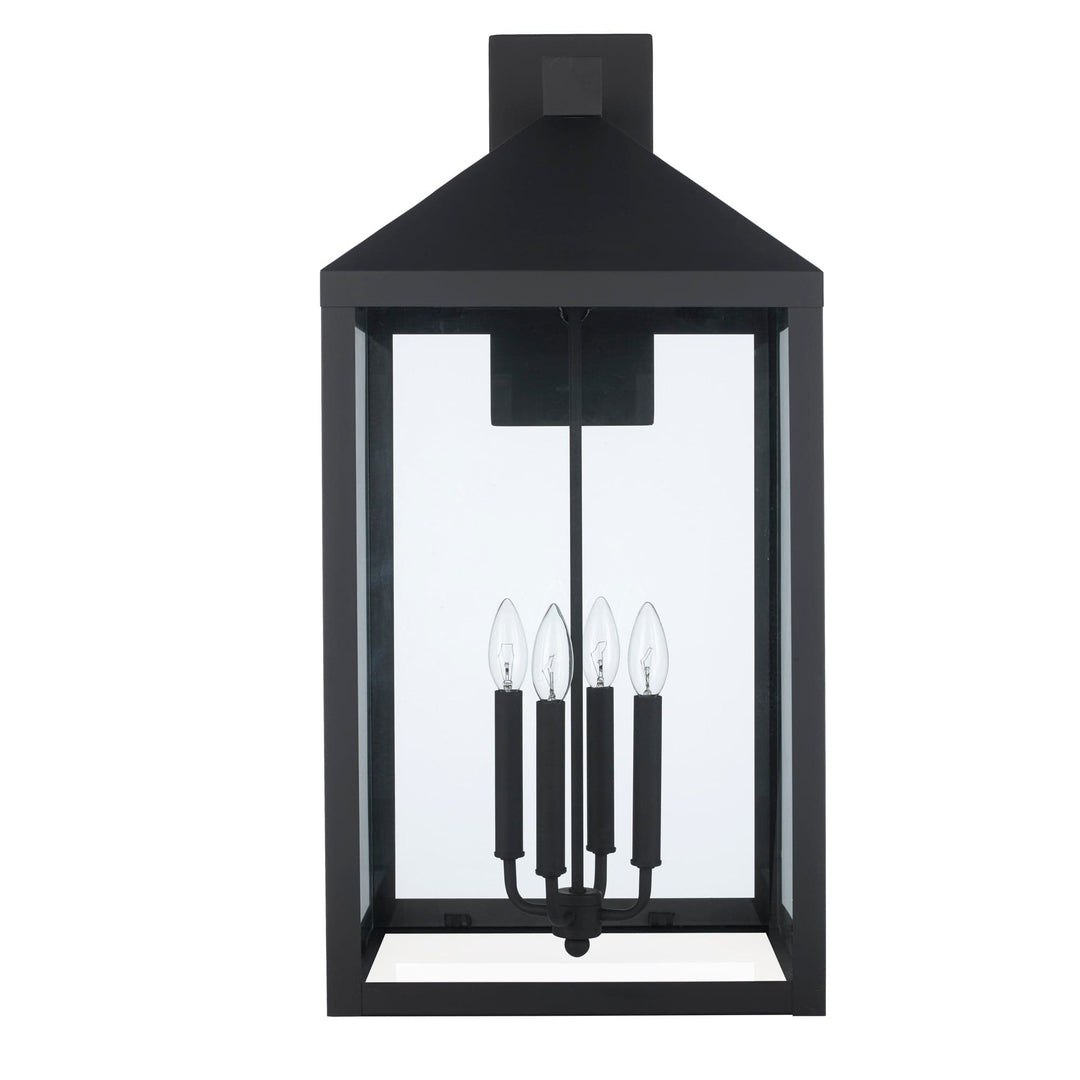 Trans Globe Storm 4-light Outdoor Wall Light -  Black