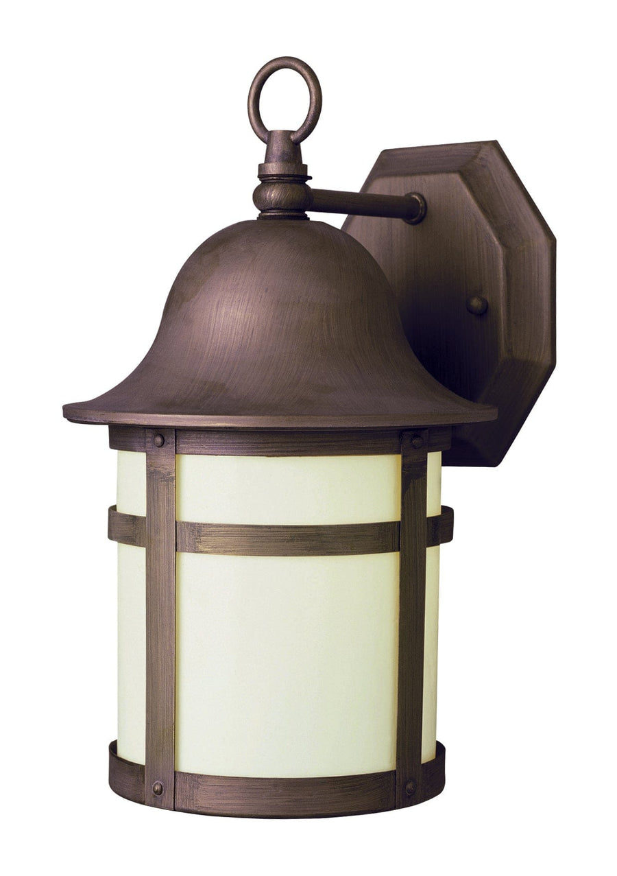 Trans Globe Thomas 16" Wall Lantern - Weathered Bronze