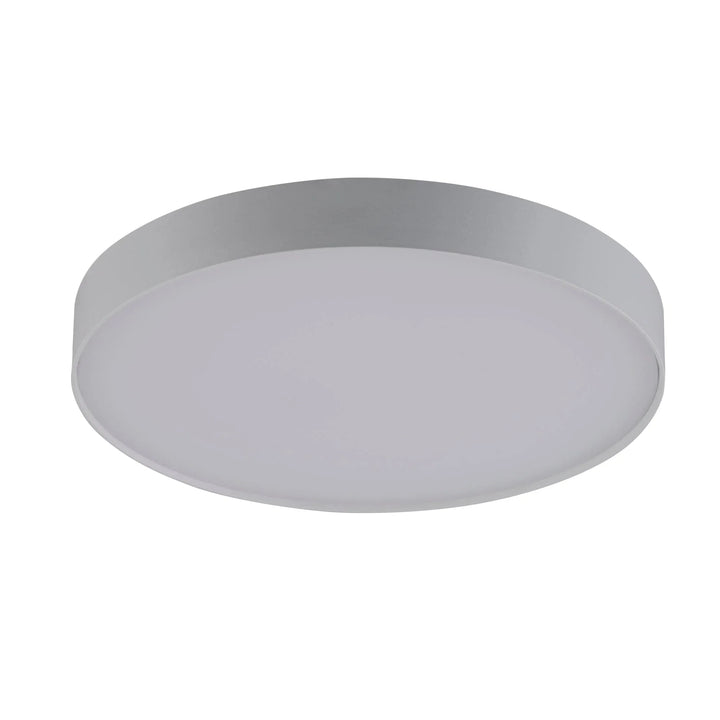Trans Globe Xander Flat Flush Mount Disc Trimless - White