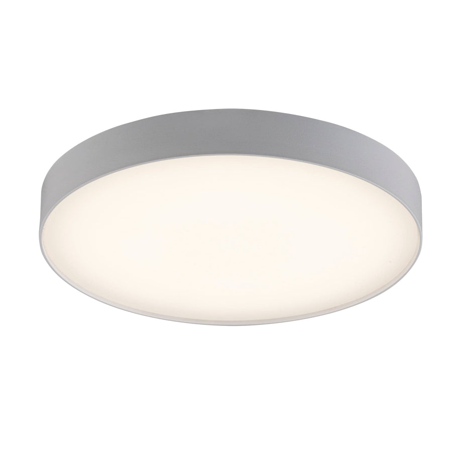 Trans Globe Xander Flat Flush Mount Disc Trimless - White