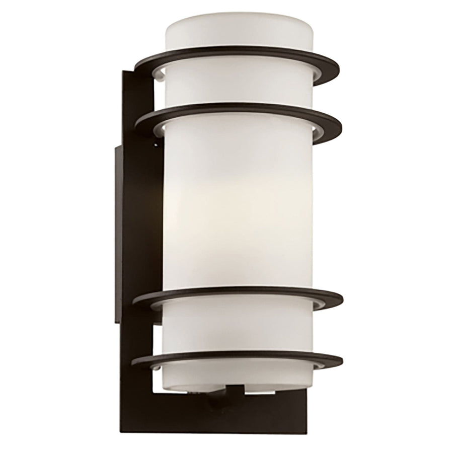 Trans Globe Zephyr 11" Wall Lantern - Black