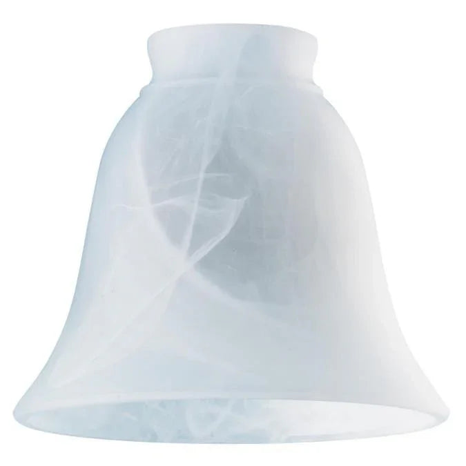 Westinghouse 2-1/4-Inch Milky Scavo Glass Bell
